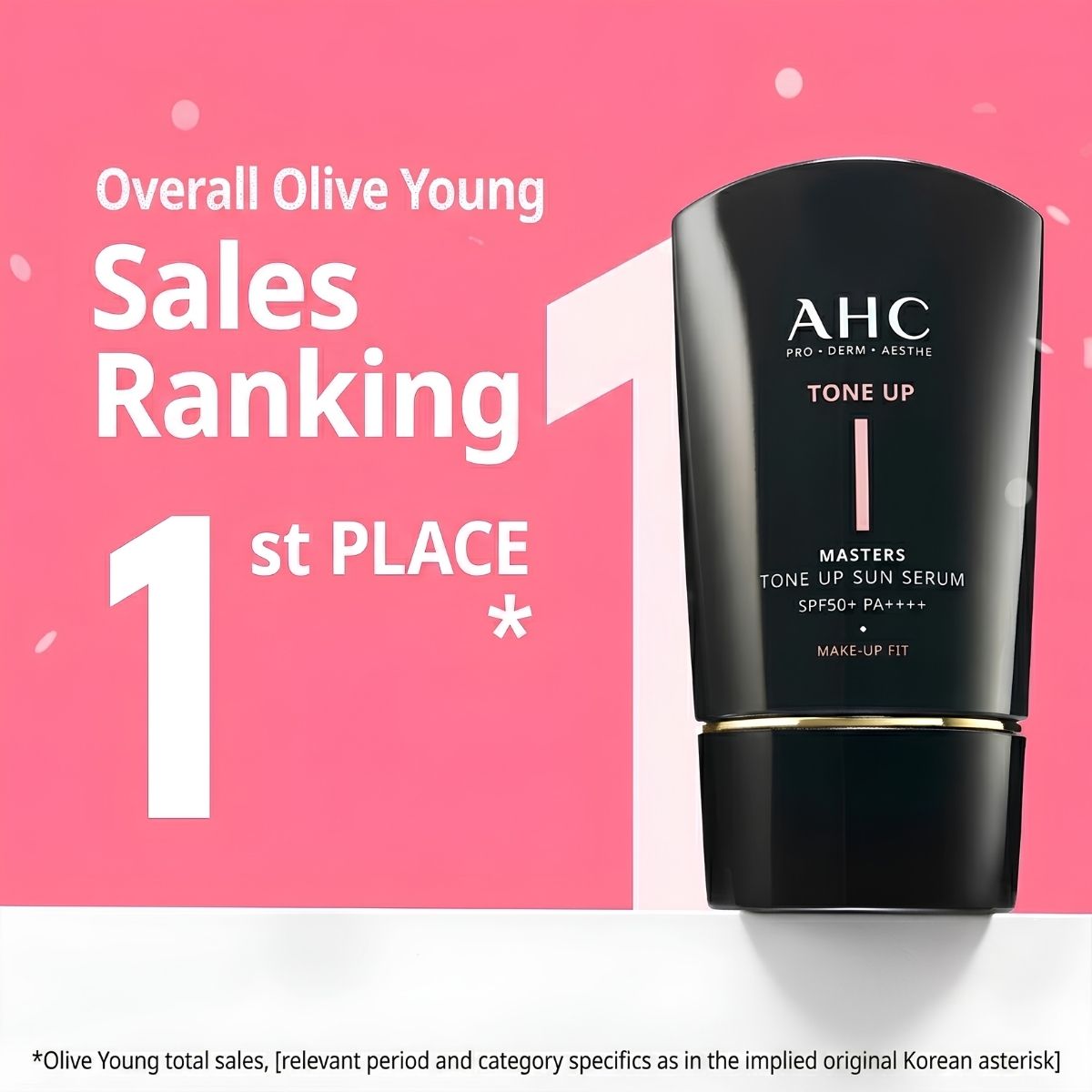 AHC masters Tone up sun serum 50ml