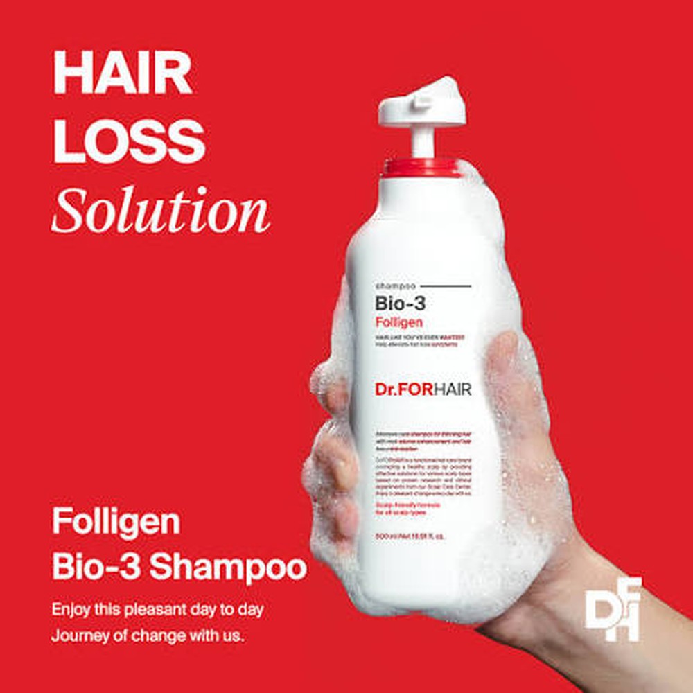 Dr.FORHAIR Folligen Bio-3 Shampoo 500ml