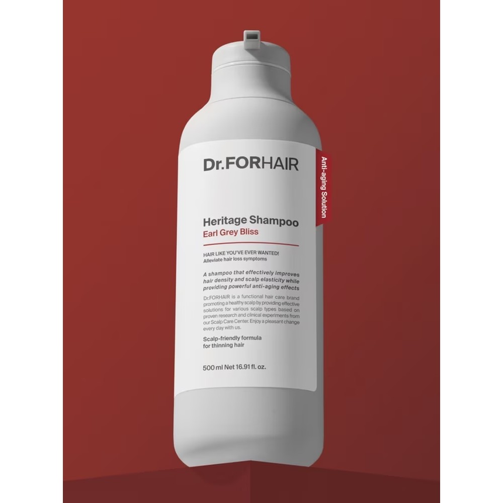 Dr.FORHAIR Heritage Shampoo Earl Grey Bliss 500ml