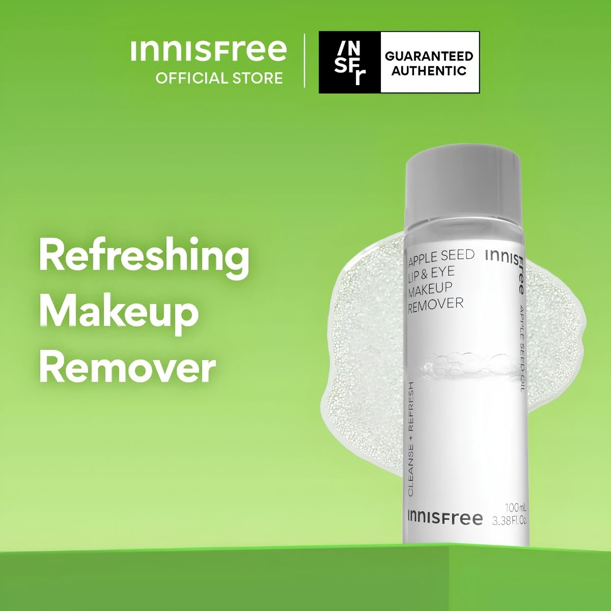 Innisfree Apple Seed Lip & Eye Makeup Remover 100ml — view 3
