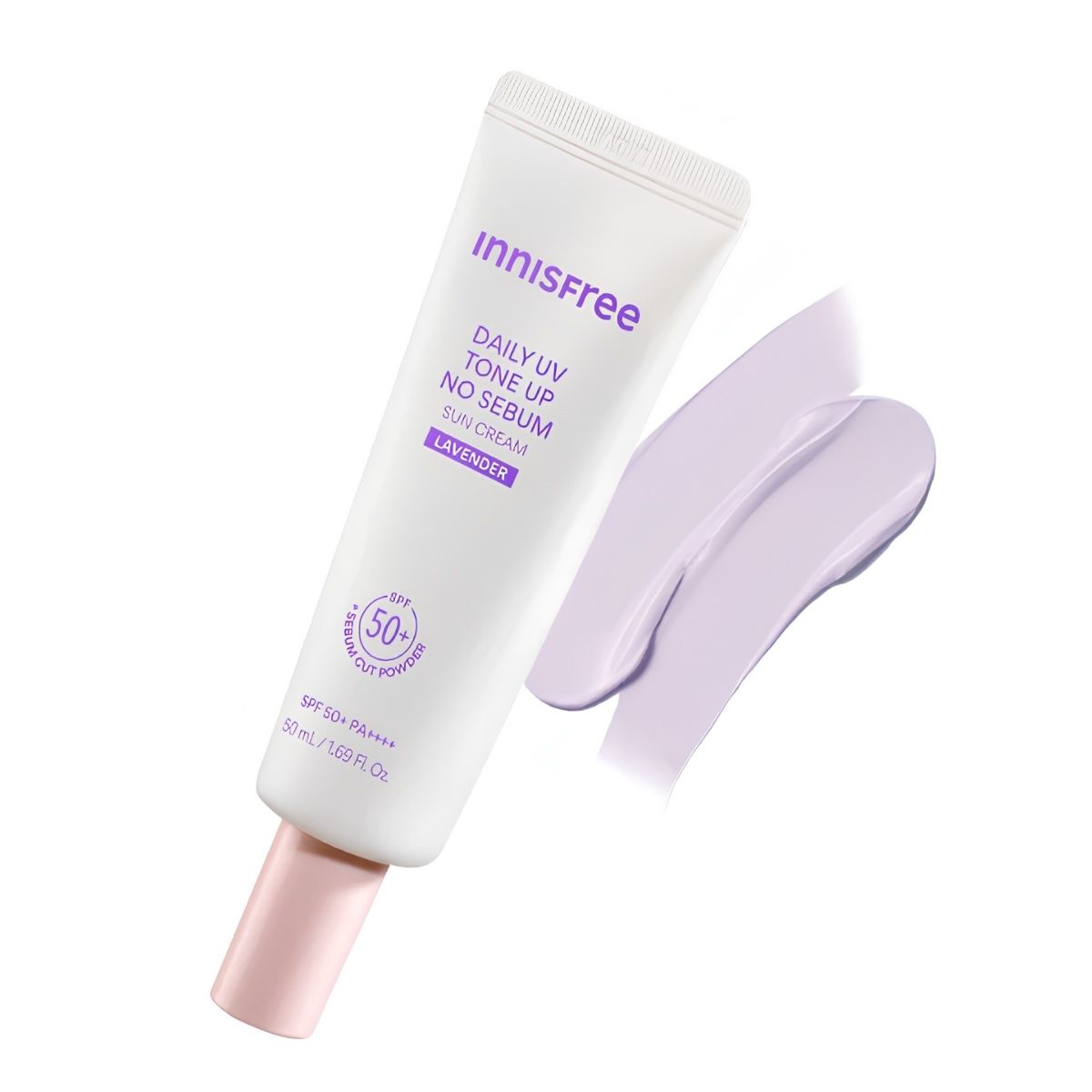 Innisfree Daily UV Tone up No Sebum sun cream lavender 50ml