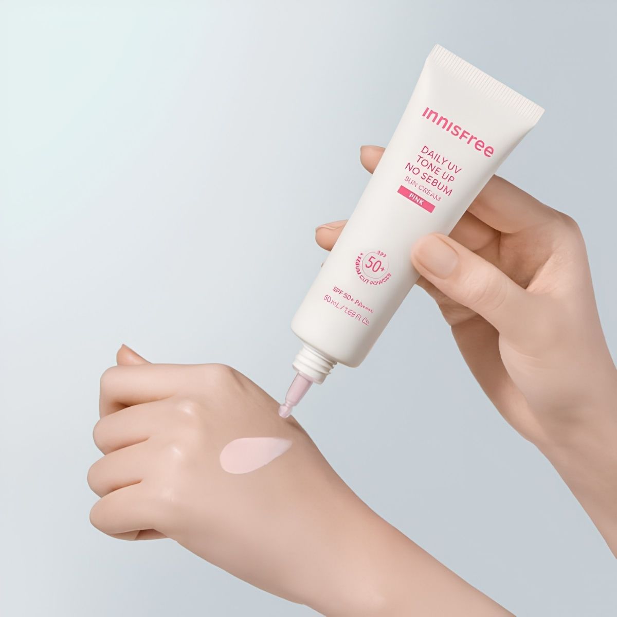 Innisfree Daily UV Tone up No Sebum sun cream pink 50ml