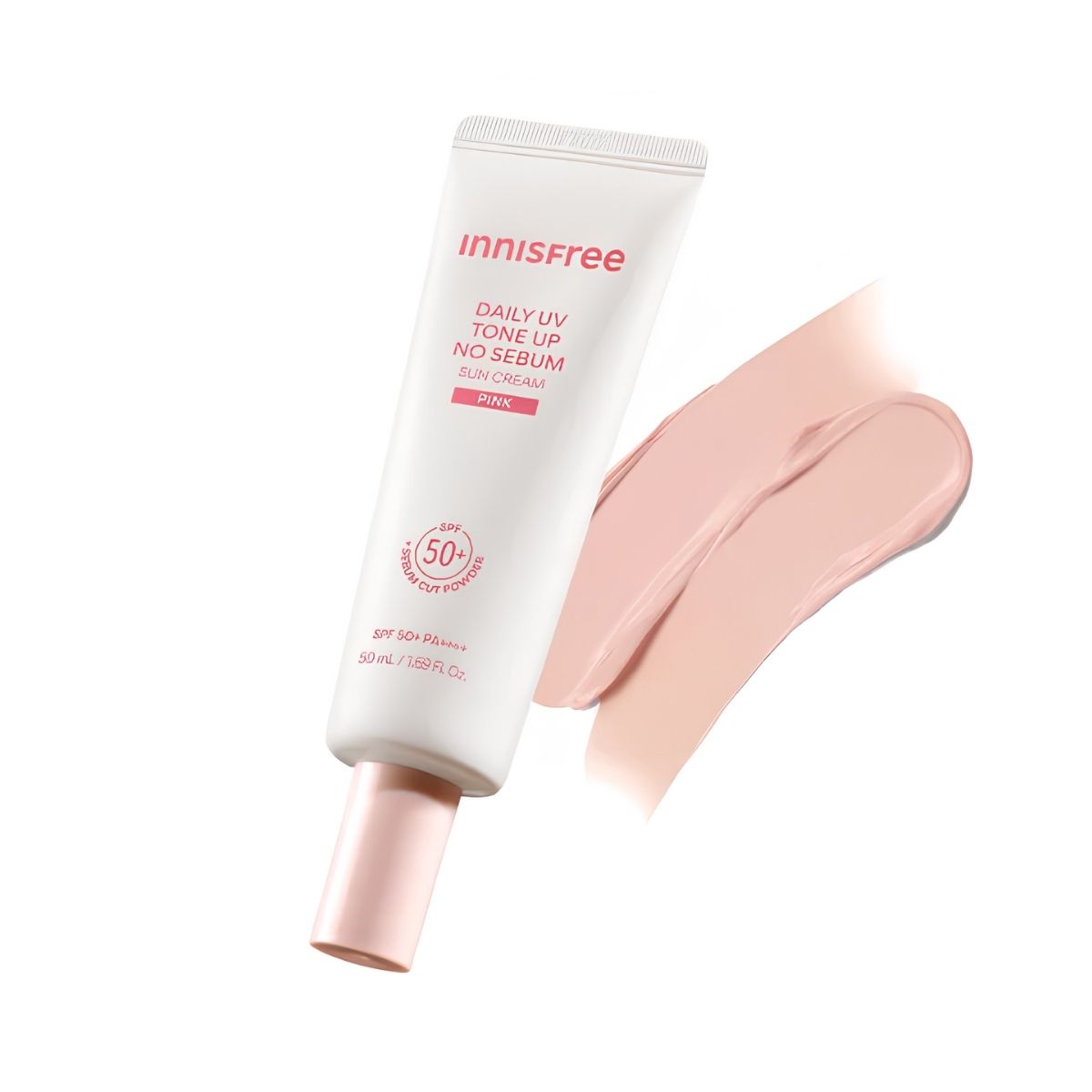 Innisfree Daily UV Tone up No Sebum sun cream pink 50ml — view 2