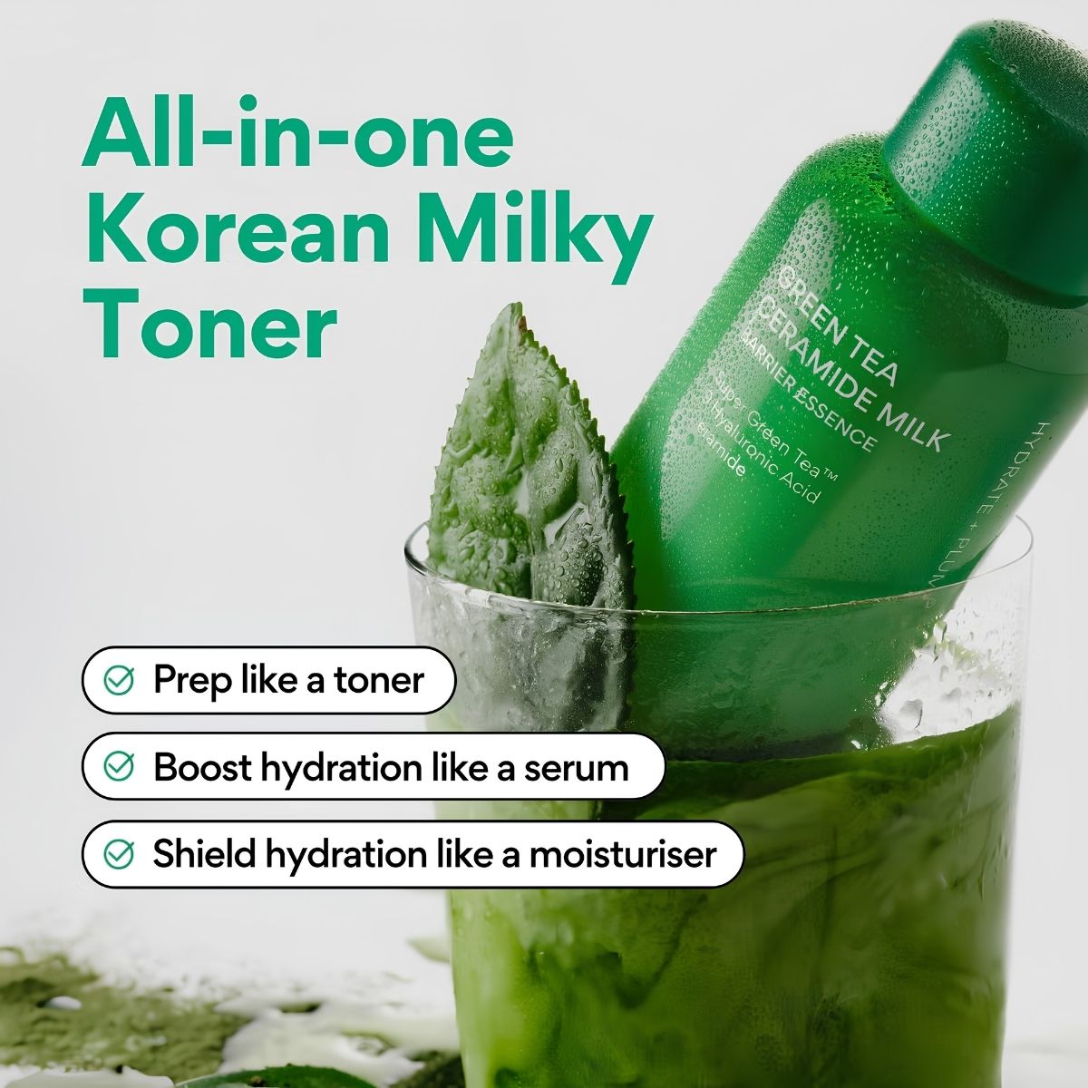 Innisfree Green Tea Ceramide Milk 160ml — view 2