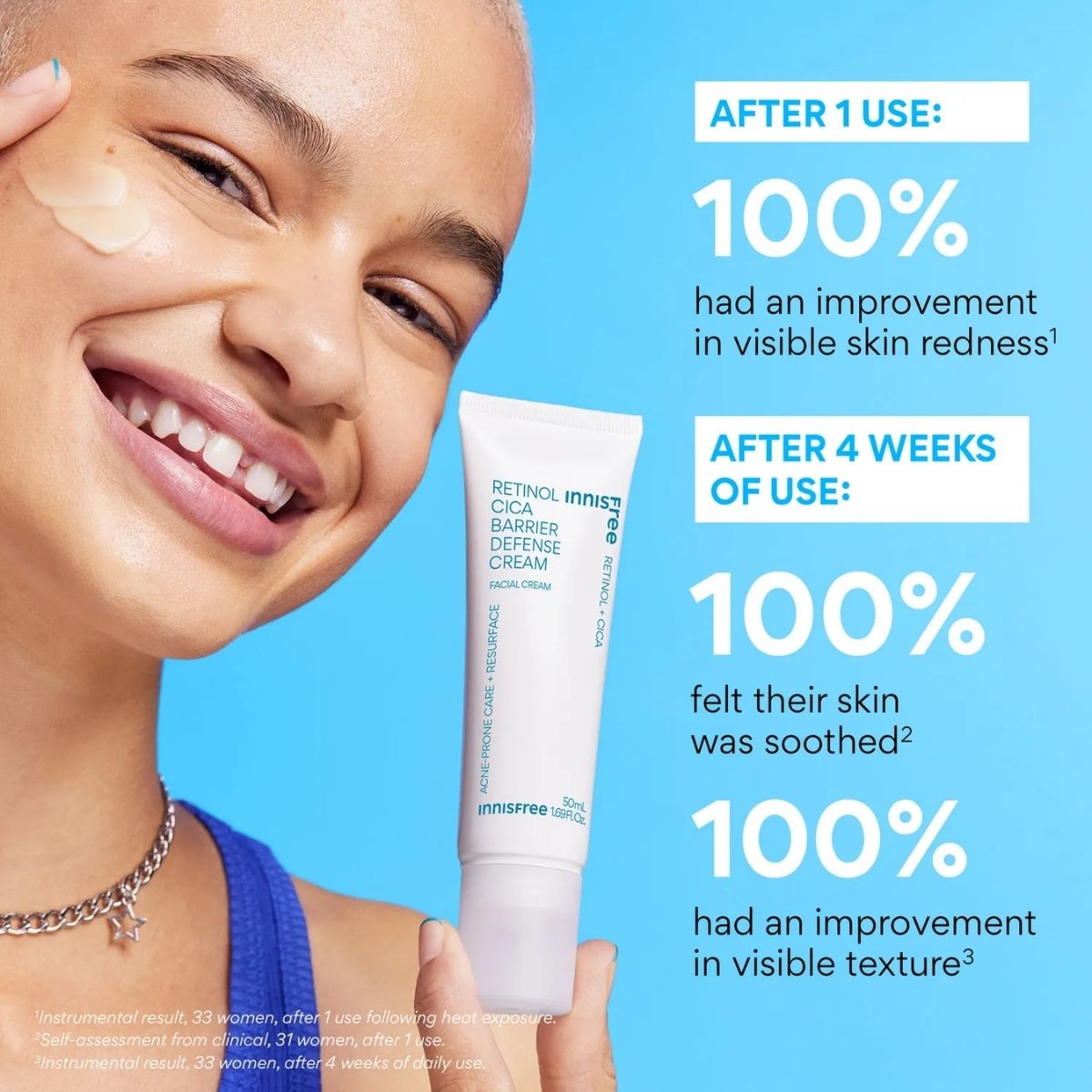 Innisfree Retinol cica barrier defense Cream 30ml — view 2