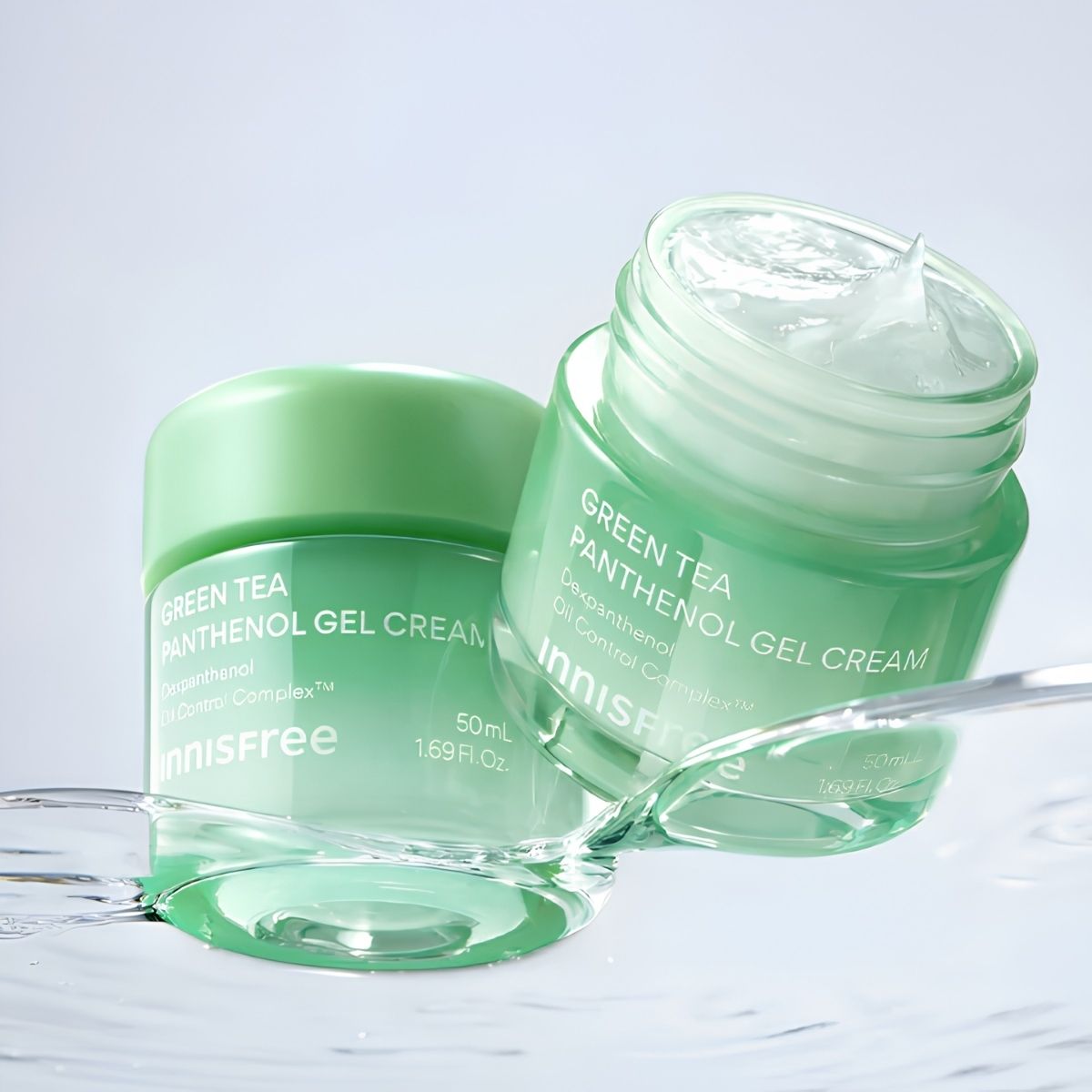 Innisfree green tea panthenol gel cream 50ml