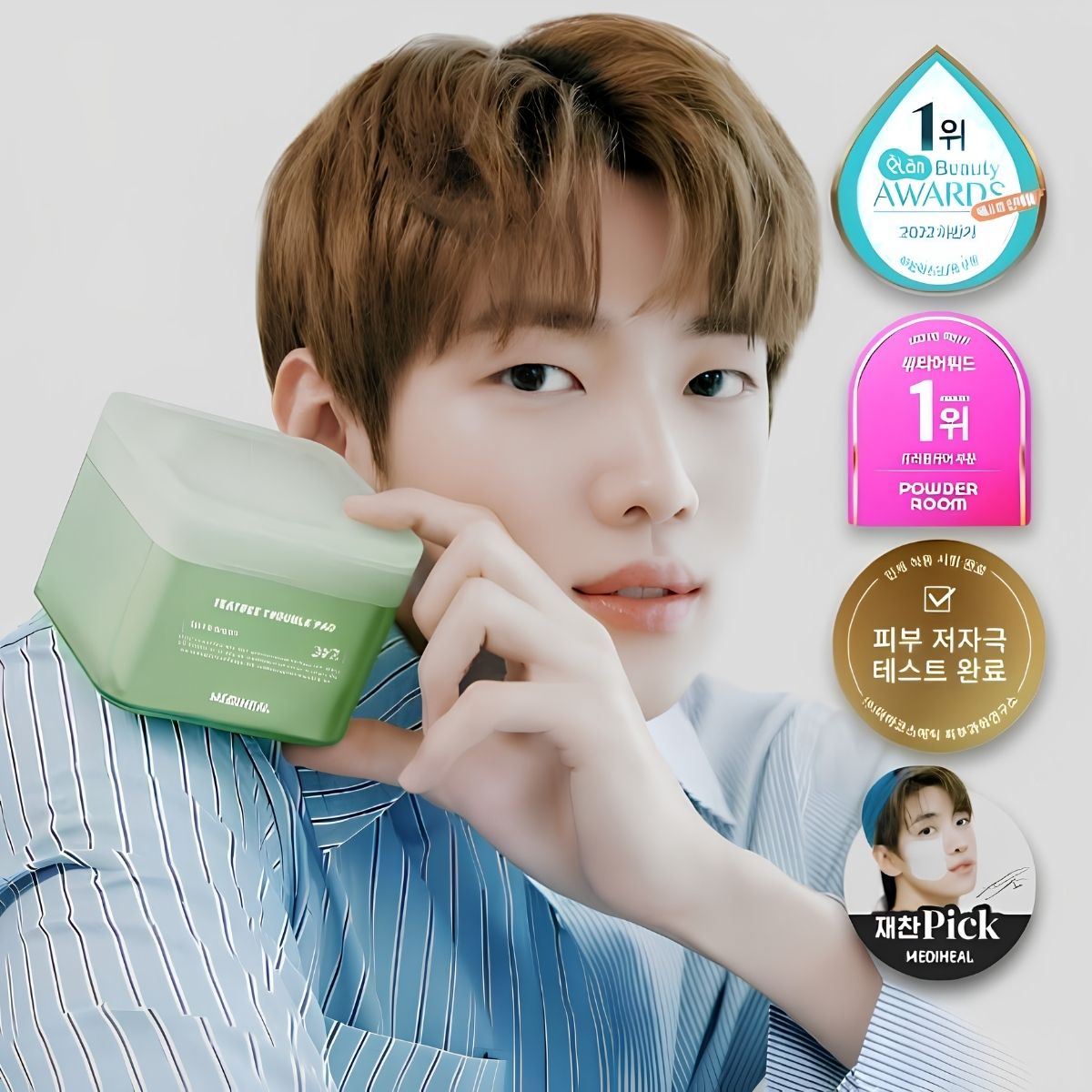 MEDIHEAL Tea Tree Trouble Pad 170ml 100 Pads