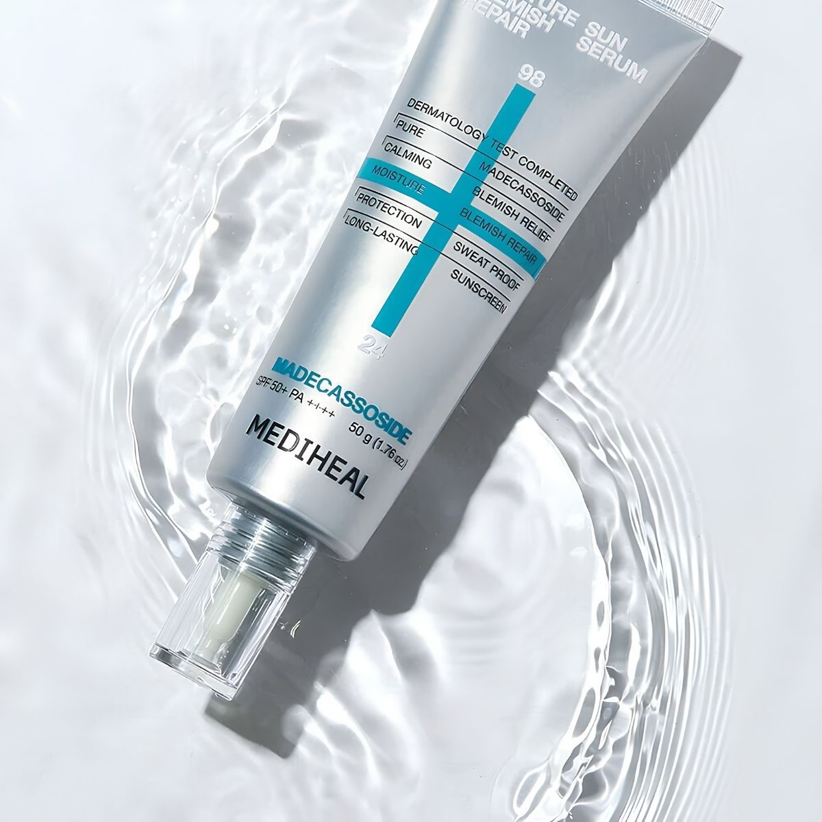 Mediheal madecassoide moisture sun serum 50g