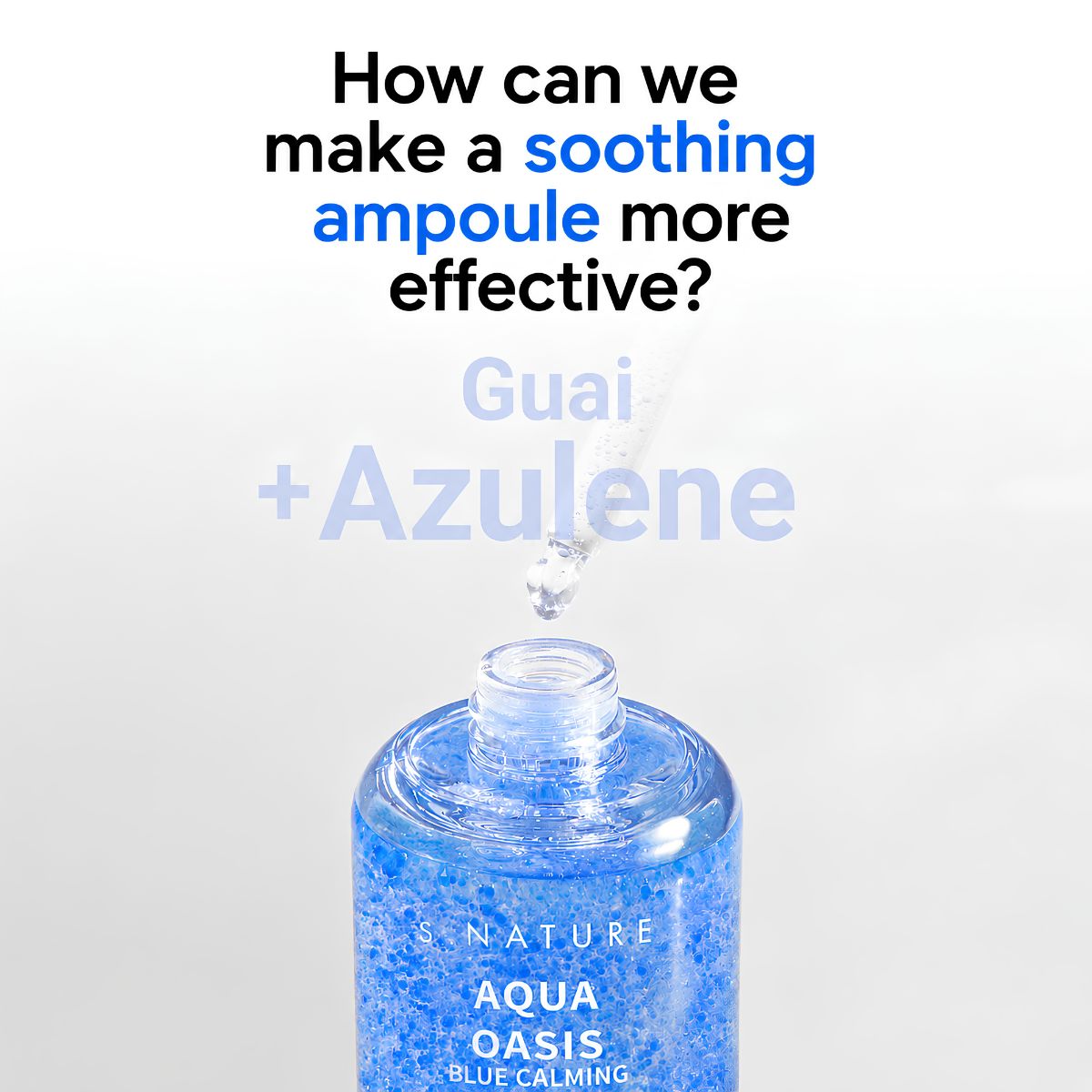 S.nature Aqua Oasis Blur Calming Ampoule 50g — view 2