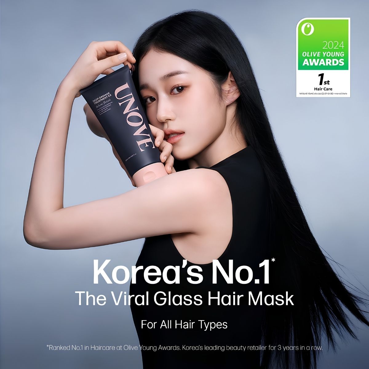 Unove deep damage repair hair mask warm petals 320ml
