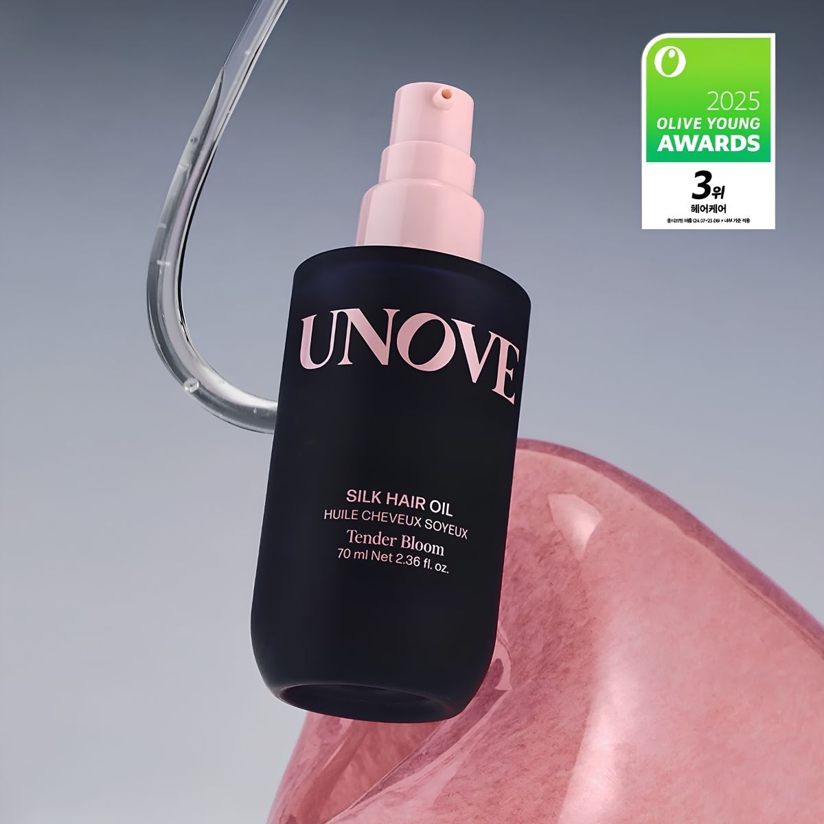 Unove silk hair oil tender bloom 70ml