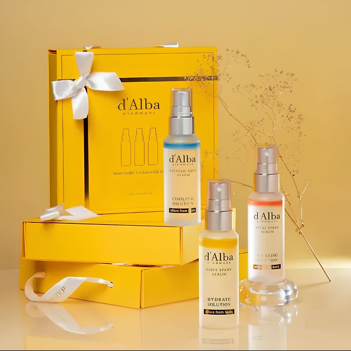 d'Alba Piedmont White Truffle 3-solution Gift Box (52ml*3)