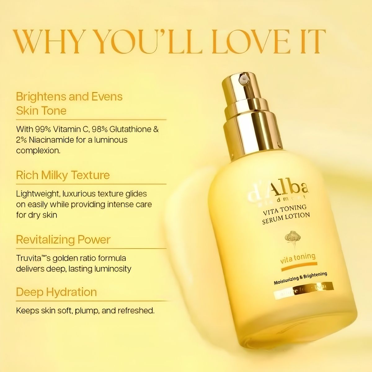 dalba vita toning serum lotion 100ml