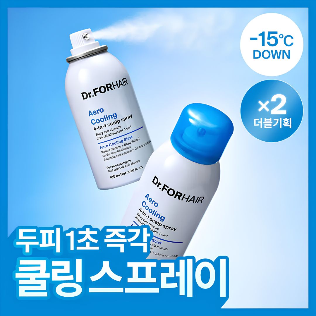 Dr.forhair aero cooling 4in1 scalp spray 100ml