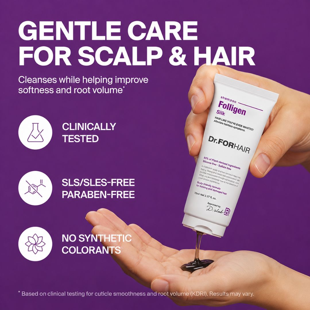 Dr.Forhair Folligen silk shampoo 70ml