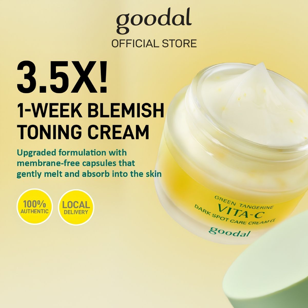 goodal vita c dark spot care cream alpha 50ml — view 2