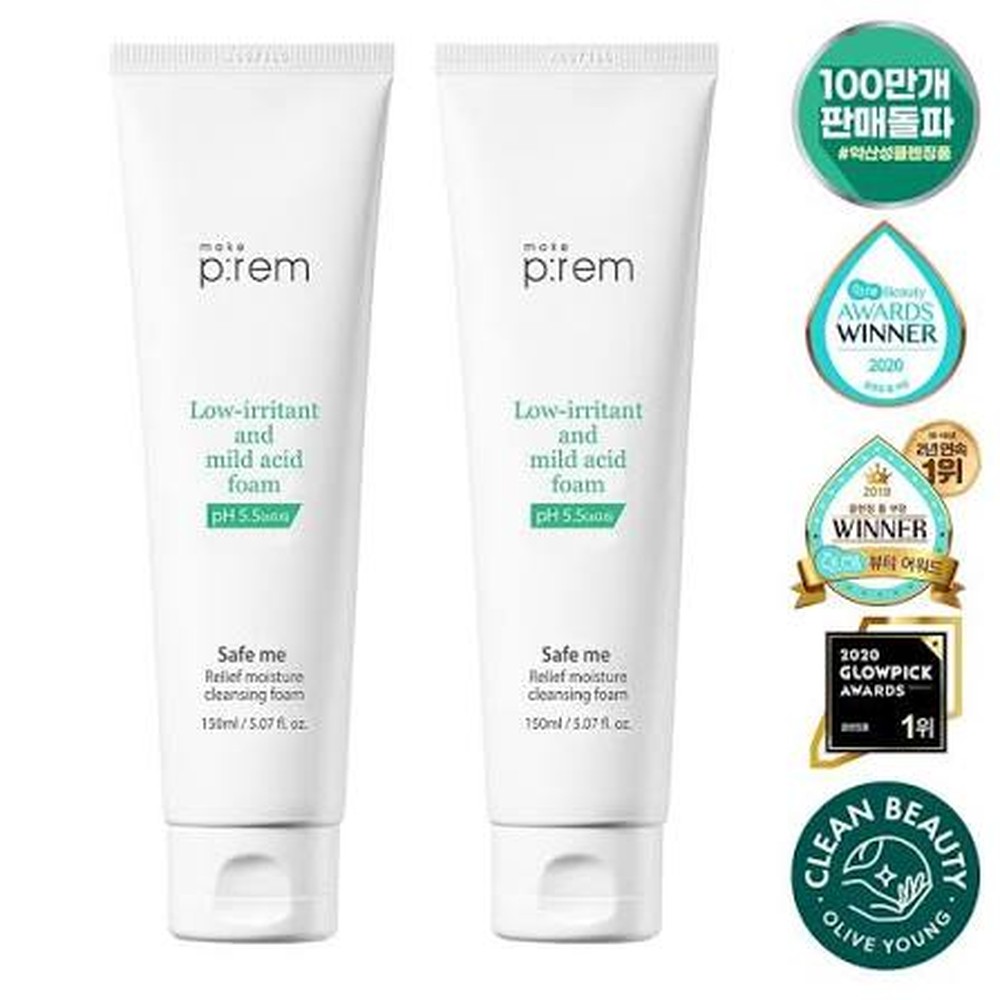 make p:rem Safe Me Relief Moisture Cleansing Foam