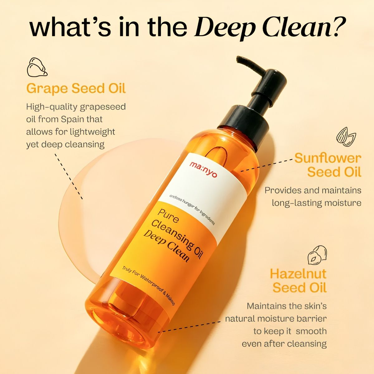 ma:nyo Pure Cleansing Oil deep clean 200ml — view 2