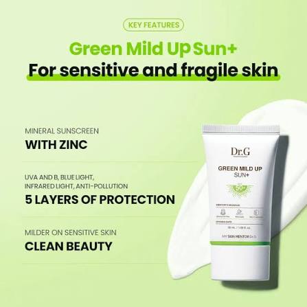 Dr.G Green Mild Up Sun+ 50ml — view 2