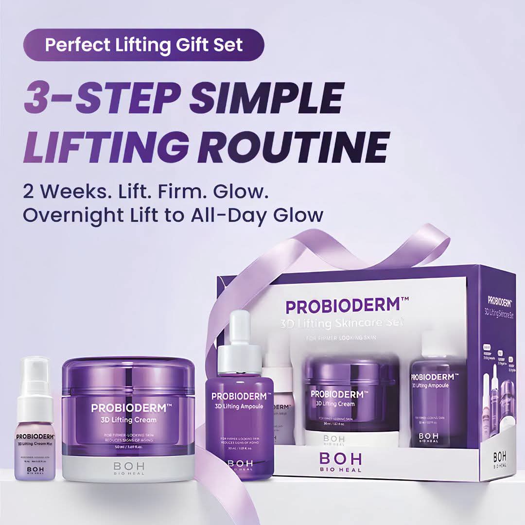 BIOHEAL BOH probioderm 3d lifting cream 50ml set ( ampoule 15ml + cream mist 20ml )