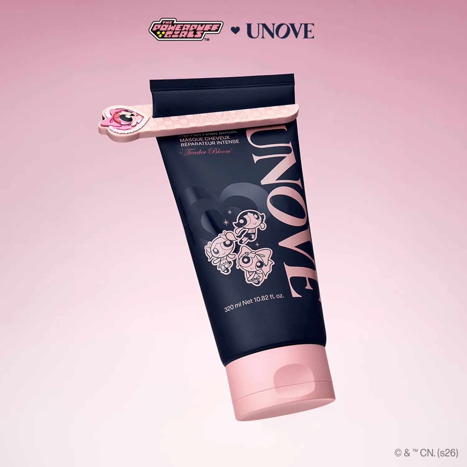 Unove Deep Damage Repair Hair Mask Tender Bloom 320ml Powerpuff Girls Edition — view 2