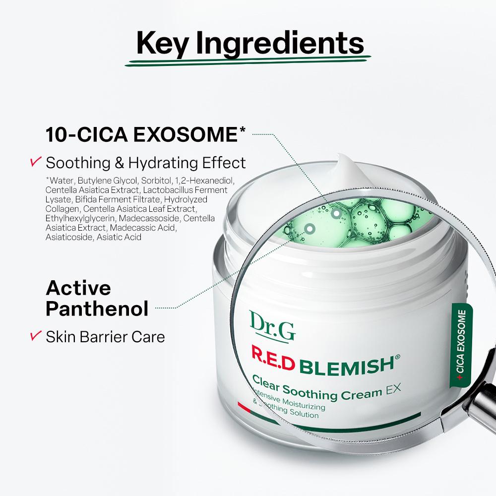 Dr.G Red Blemish Clear Soothing Cream EX 70ml — view 5