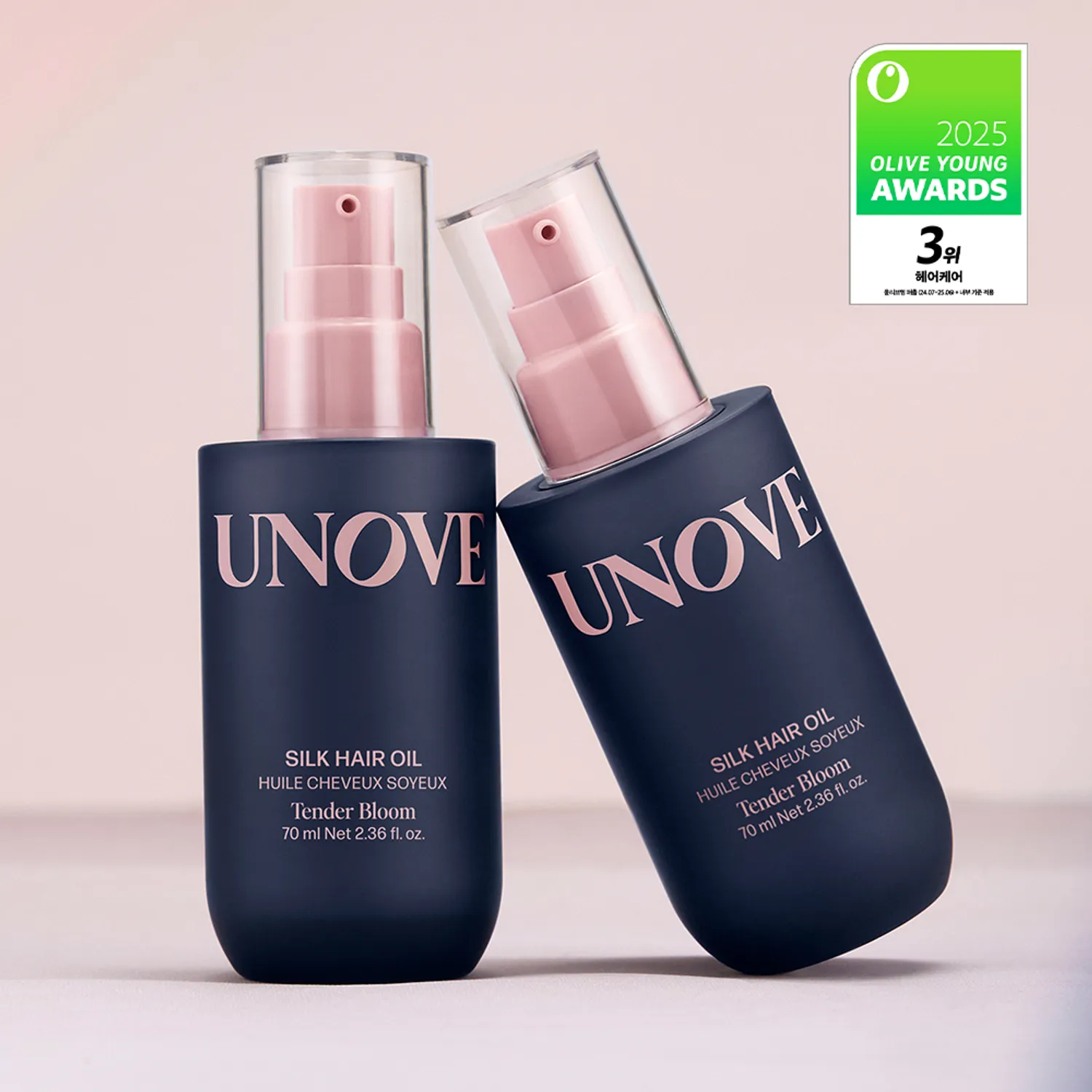 Unove silk hair oil tender bloom 70ml
