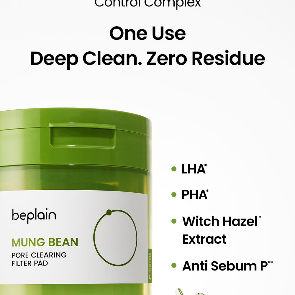beplain Mung Bean Pore Clearing Filter Pad