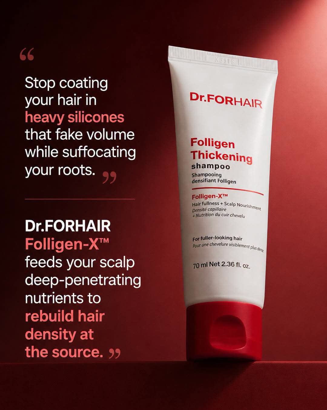 Dr.FORHAIR Folligen Thickening Shampoo 10ml