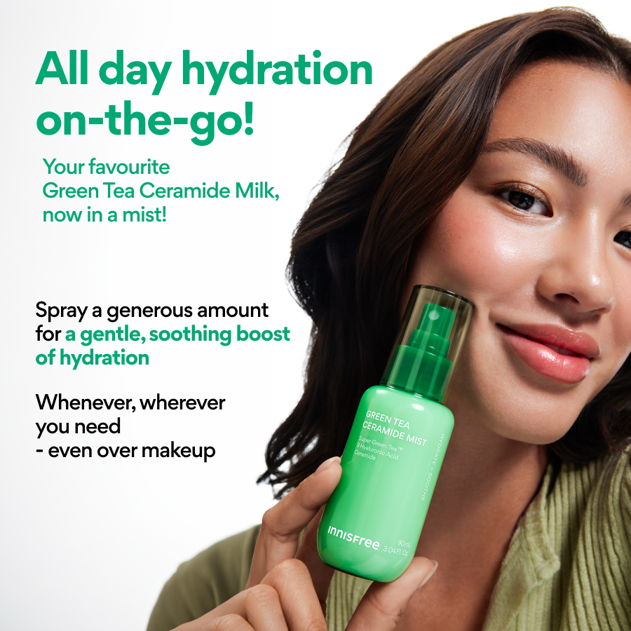 Innisfree Green Tea Ceramide Mist 90ml — view 4