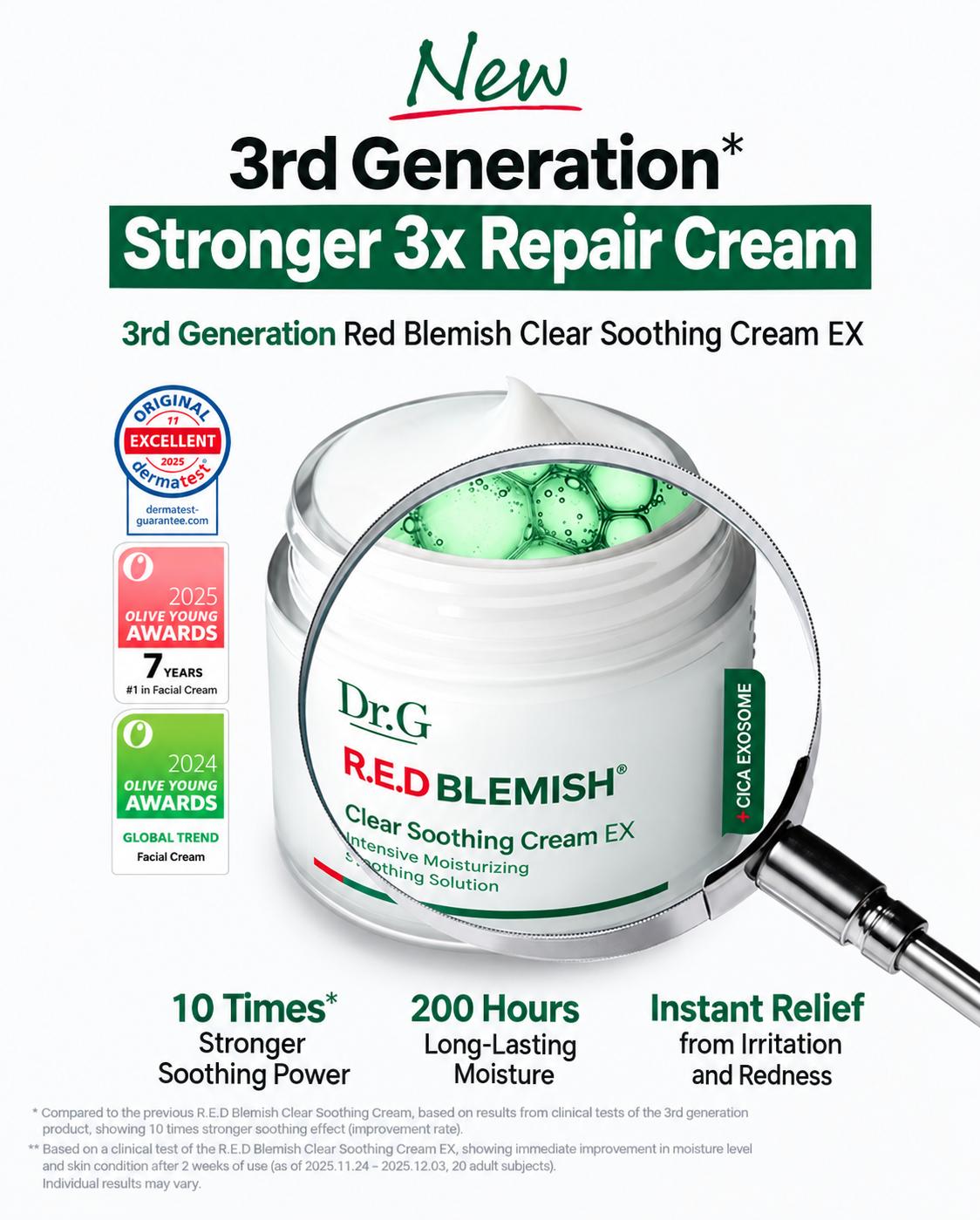 Dr.G Red Blemish Clear Soothing Cream EX 70ml