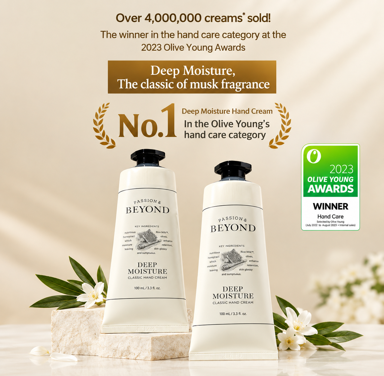 Passion & beyond deep moisture classic hand cream 30ml