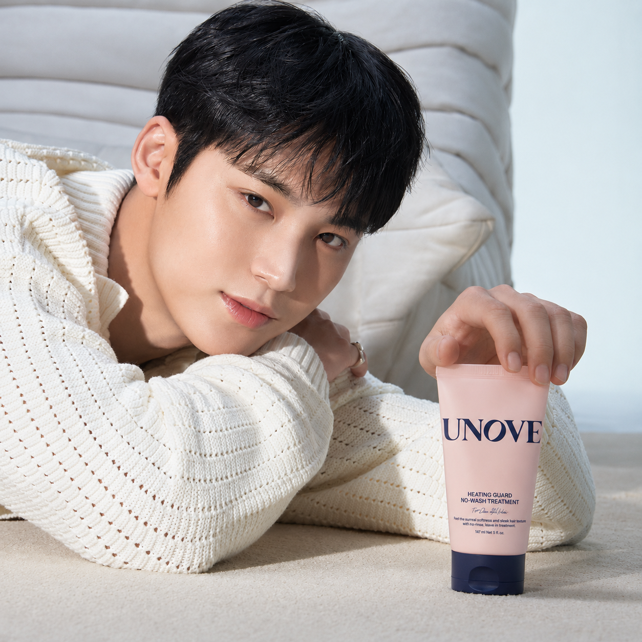 Unove Heating Guard No-wash Treatment Tender Bloom 40ml
