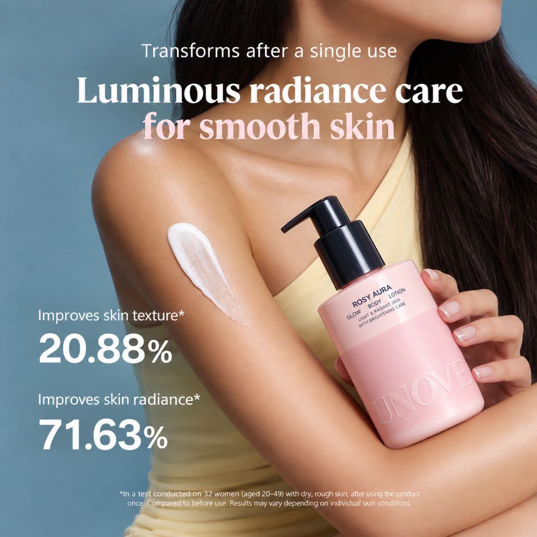 Unove Rosy Aura Glow Body Lotion 50ml — view 3