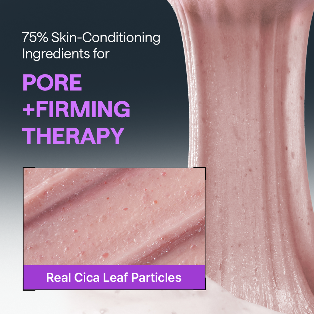 MEDIHEAL Rose PDRN Derma Cream Pack Cleanser 120ml  — view 2